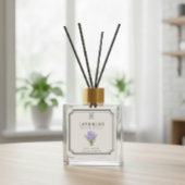 Lavender Reed Diffuser Label スクエアシール
