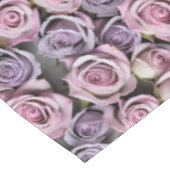 Lavender Roses With Soft Lilac And Pink テーブルクロス (アングル)