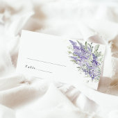 Lavender & Sage Green Floral Wedding Place Cards プレイスカード