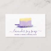 Lavender Soap Soy Natural Spa Cosmetic 名刺 (正面)
