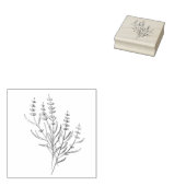 Lavender Sprigs Stamp ラバースタンプ (押印)
