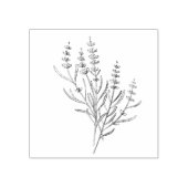 Lavender Sprigs Stamp ラバースタンプ (インプリント)