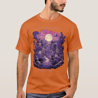 Lavender town Home of spirits Tシャツ