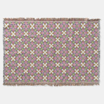Lavender Treasury | 菱形の上品な花模様