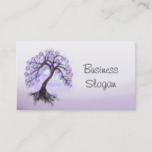 Lavender Tree of Life Connect(お客様と接続) 名刺