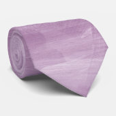 Lavender Watercolor Custom Necktie ネクタイ (ロール)