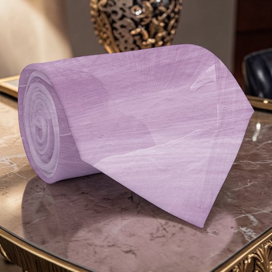 Lavender Watercolor Custom Necktie ネクタイ
