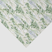 Lavender White Delphinium Flowers Bridal Shower 薄葉紙 (詳細)