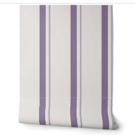 Lavender Wide French Mattress Ticking 壁紙