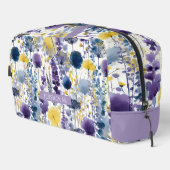 Lavender Wildflowers Floral Personalized  ドップキット (右コーナー)