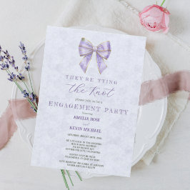 Lavender Wisteria Ribbon – Japanese-Inspired 招待状