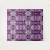 Lavenders Ikat 4 タペストリー (正面(横))