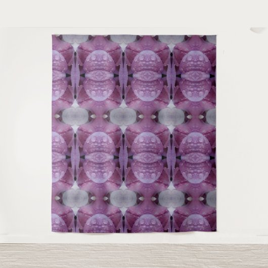 Lavenders Ikat 4 タペストリー (正面)