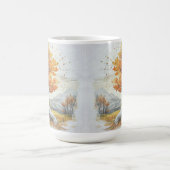 "Laverack" イングリッシュ・セッターの狩猟 コーヒーマグカップ (中央)