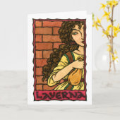 Lavernaグリーティングカード カード (黄色い花)