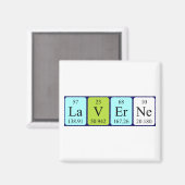 Laverne周期表名磁石 マグネット (正面/裏面)