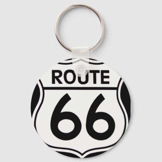 Laveros "ROUTE 66" キーホルダー (正面)