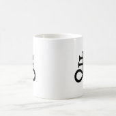 LaVeyanのSatanistの土硫黄のマグ コーヒーマグカップ (中央)