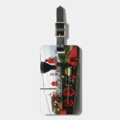 laviathon 63の蒸気機関 ラゲッジタグ (正面縦)