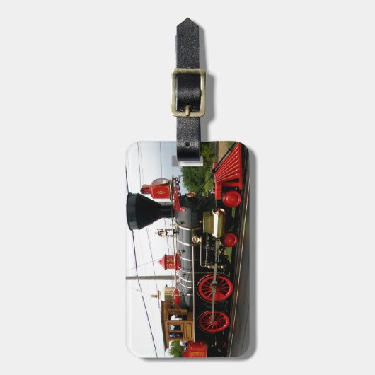 laviathon 63の蒸気機関 ラゲッジタグ (正面縦)