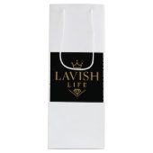 Lavish Wine Gift Bag  ワインギフトバッグ (正面)