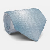 LavishlyOn Water Color Washed色あせたブルーピクセルクラウド ネクタイ (ロール)