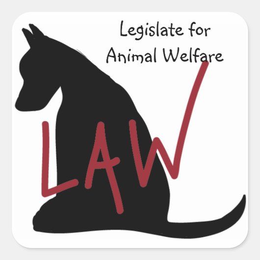 LAWスタンプ スクエアシール (正面)