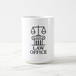 Law エレガント Officeロゴ コーヒーマグカップ