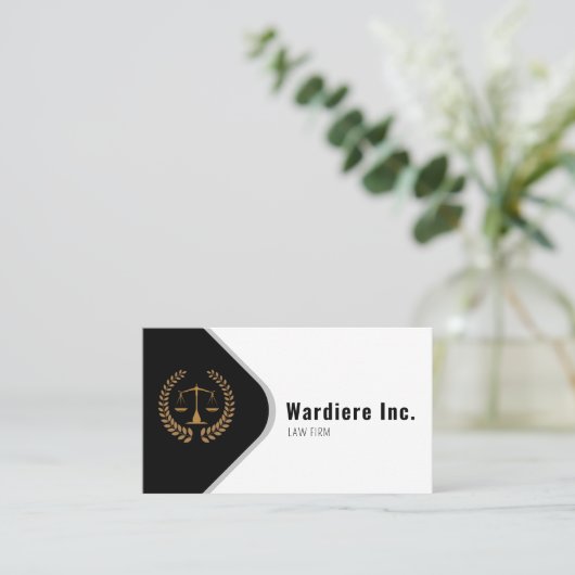  Law editing Business Card 名刺 (スタンド正面)