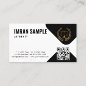 Law editing Business Card 名刺 (裏面)