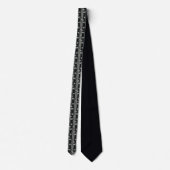 Law Enforcement Career Pattern Necktie Tie ネクタイ (裏面)