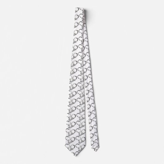 Law Enforcement Handcuff Tie ネクタイ (正面)