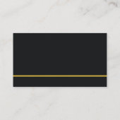 Law Enforcement Officer Business Card 名刺 (裏面)