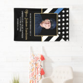 Law Enforcement Police Retirement Party Welcome 横断幕 (インサイチュ)