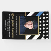 Law Enforcement Police Retirement Party Welcome 横断幕 (横)