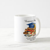 🎓Law Graduate Custom Name & Degree コーヒーマグカップ (正面右)