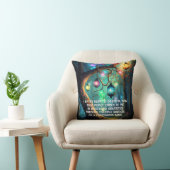 Law of Attraction Money Manifestation Quote Wealth クッション (椅子)