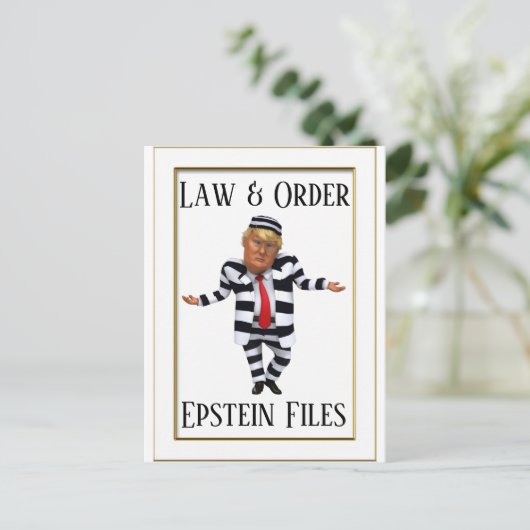 Law & Order はがき (スタンド正面)