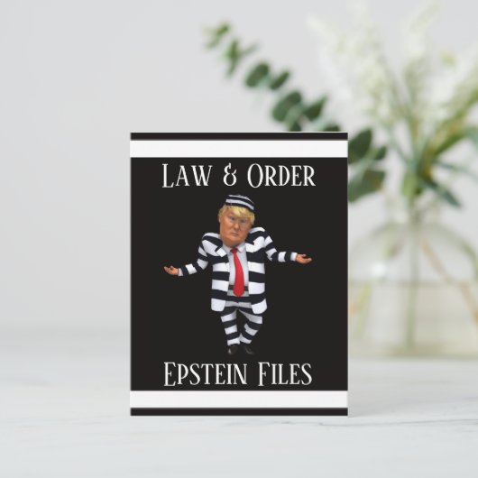 Law & Order はがき (スタンド正面)