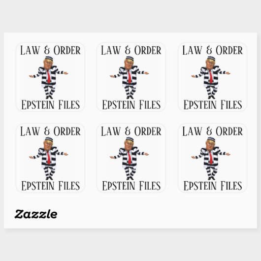 Law & Order ステッカー (シート)