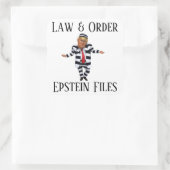 Law & Order ステッカー (バッグ)