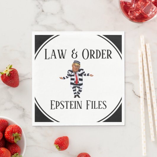 Law & Order ペーパーナプキン スタンダードランチョンナプキン (インサイチュ)