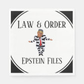 Law & Order ペーパーナプキン スタンダードランチョンナプキン (正面)