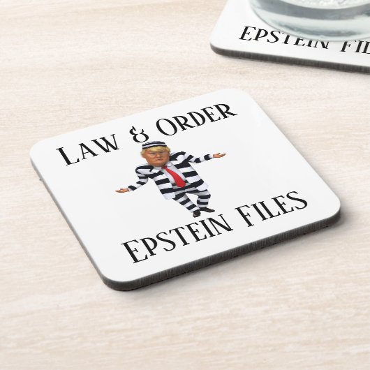 Law & Order Beverage Coaster コースター (左側)