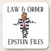 Law & Order Beverage Coaster コースター (正面)