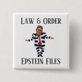 Law & Order Button 缶バッジ (正面)