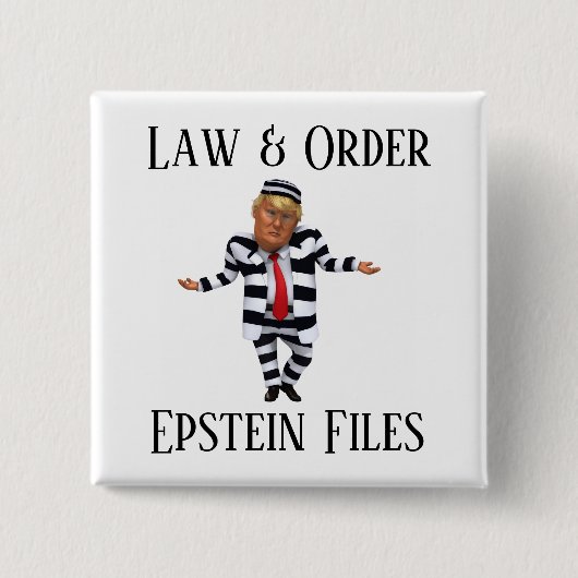 Law & Order Button 缶バッジ (正面)