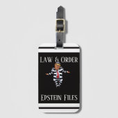 Law & Order Luggage Tag ラゲッジタグ (正面縦)