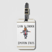 Law & Order Luggage Tag ラゲッジタグ (正面縦)