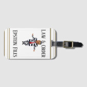 Law & Order Luggage Tag ラゲッジタグ (正面横)